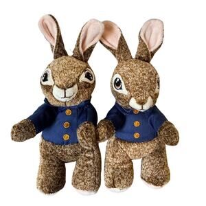 Dan Dee Peter Rabbit Plush Toys Stuffed Animals Backpack Charms Gift 8" Easter